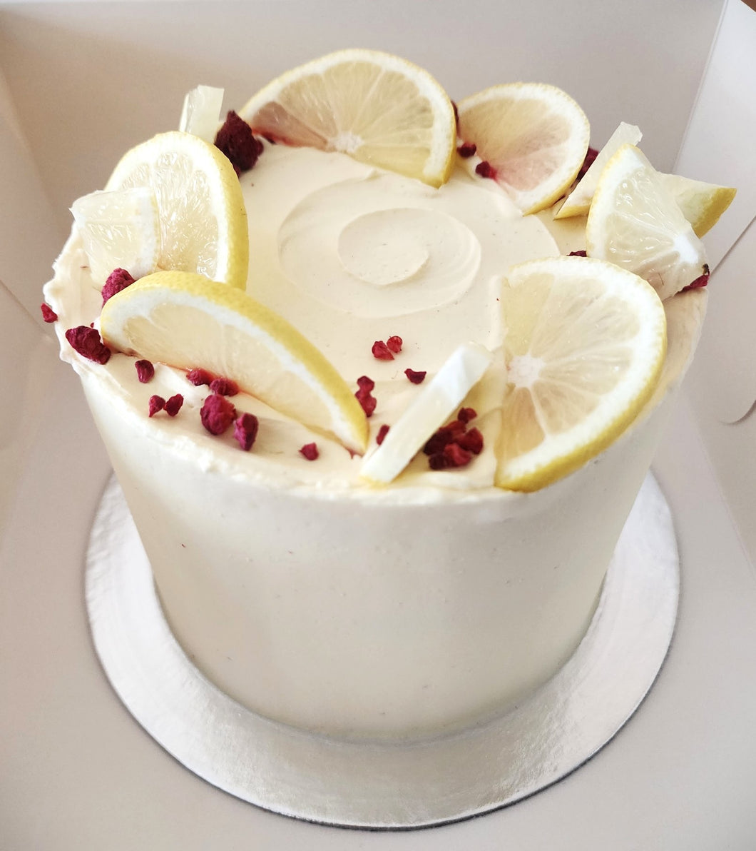 Lemon Raspberry Cake