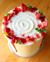 Load image into Gallery viewer, Vanilla and Strawberry Cake
