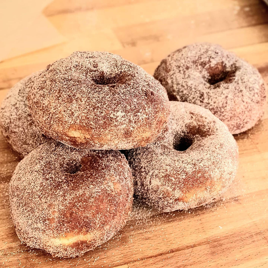 6x VEGAN Cinnamon Sugar Donuts