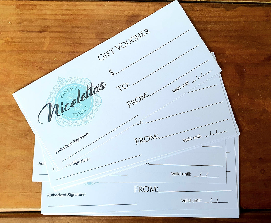 Gift Voucher $15.00