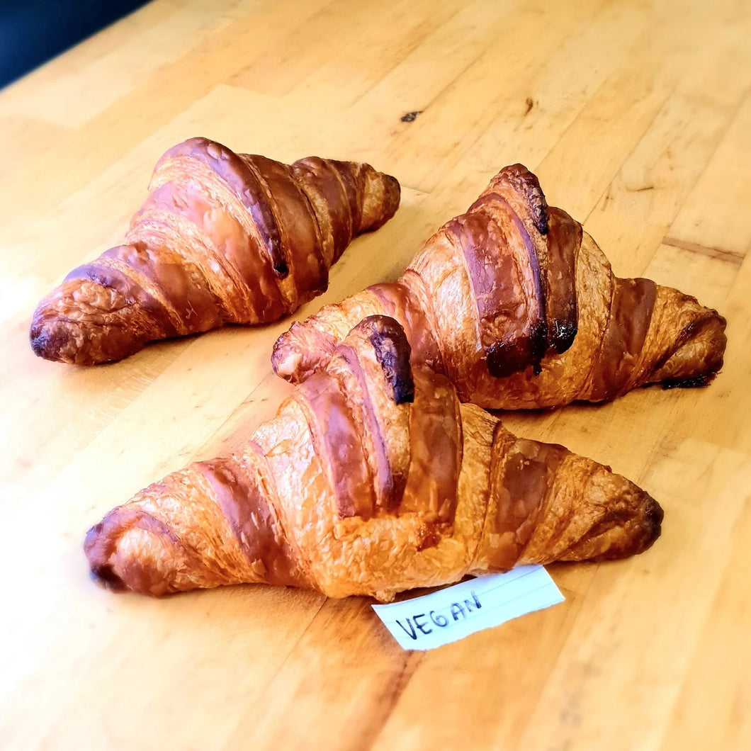 3x VEGAN Plain Croissants